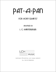 Pat a Pan for Horn Quartet P.O.D. cover Thumbnail